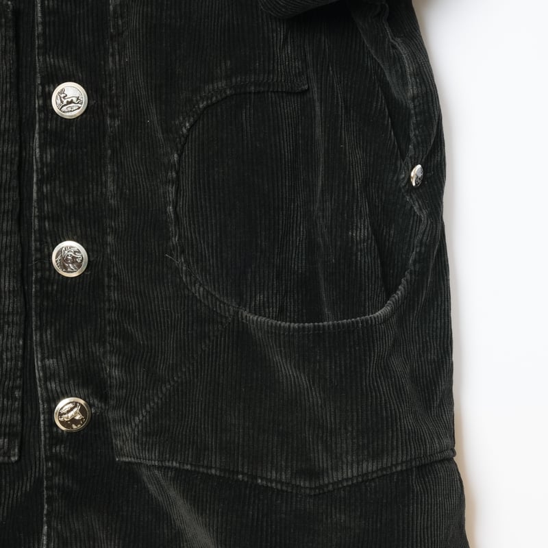 40-50s French Vintage Corsica Corduroy Hunti