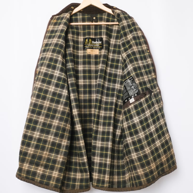 80s Barbour Solway Zipper 2 Warrant Size C44 |