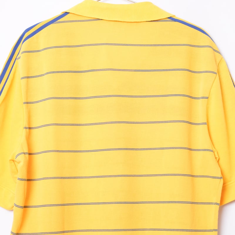 70年代 ヴィンテージ フランス製 adidas ventex サッカーシャツ 628e73d89158bbaca04be99c06dc19