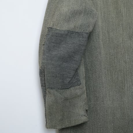 30-40s Le travailleur Black Chambray Atelier Coat