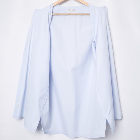 00s- Charvet Cotton shirt Blue（Made in France）