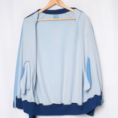 70-80s Vintage adidas Ventex ATP Light Blue Track Jacket