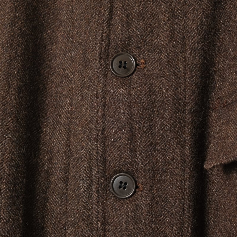 50-60s France Vintage Pascal Brown Wool Farmers 50-60s France Vintage Pascal Brown Wool Farmers