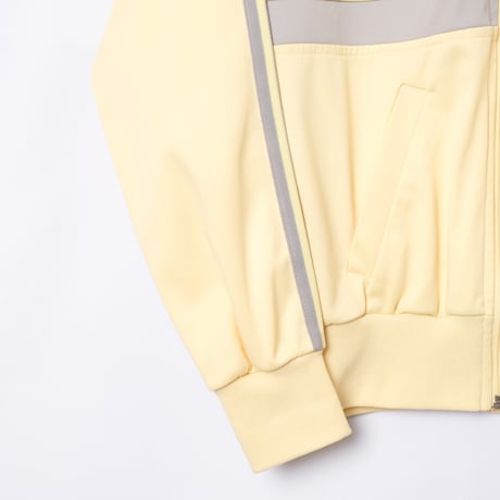 70-80s Vintage adidas Track Jacket Model First Custard × Gray (Made in England)
