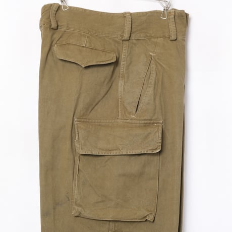 French Army M47 Trousers Early 比翼 Metal Button Size 13-4