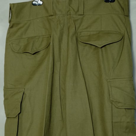 French Army M47 Trousers First  Dead stock Size 92M(35) 比翼タイプ