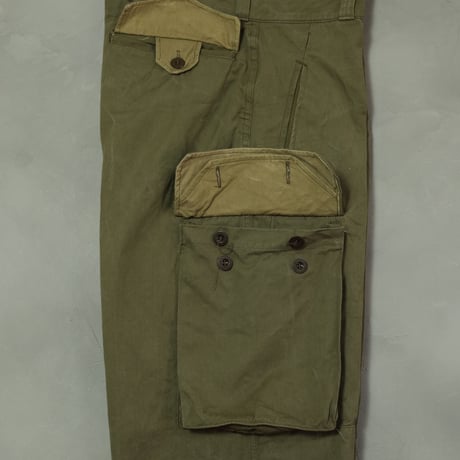 French Army M47 Trousers First Size21 Herringbone Used