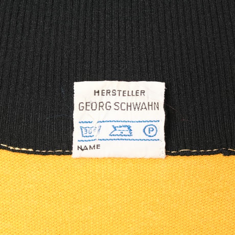 70s Vintage adidas Track Jacket Mustard × Black (Made in West Germany)