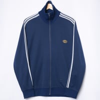 60s Vintage adidas Track Jacket Late World Mark Navy (Made in France)
