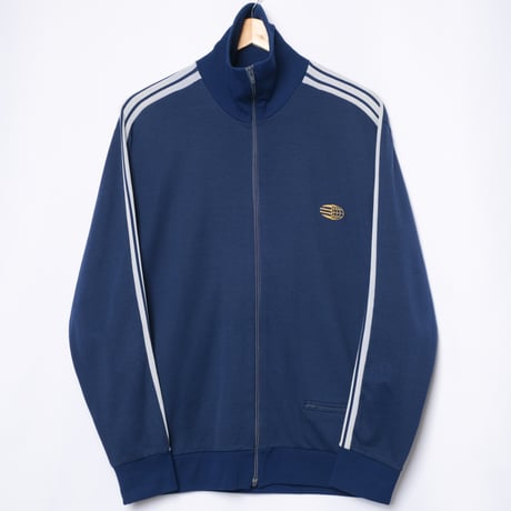 60s Vintage adidas Track Jacket Late World Mark Navy (Made in France)