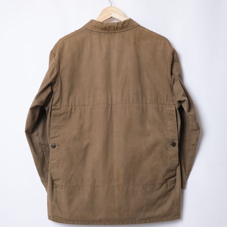 50-60s French Vintage L' Arghuss Canvas Hunting Jacket