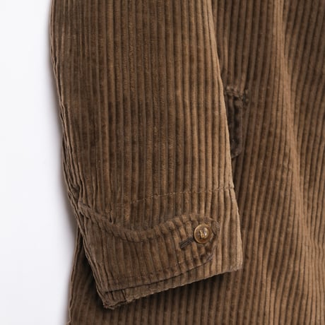 -30s France Vintage A La Maison de Paris Toulouse Corduroy Hunting Jacket