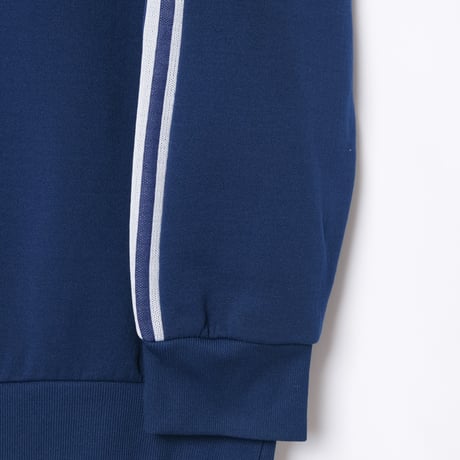 70s Vintage adidas Ventex Collarless Track Jacket Navy (Made in France)