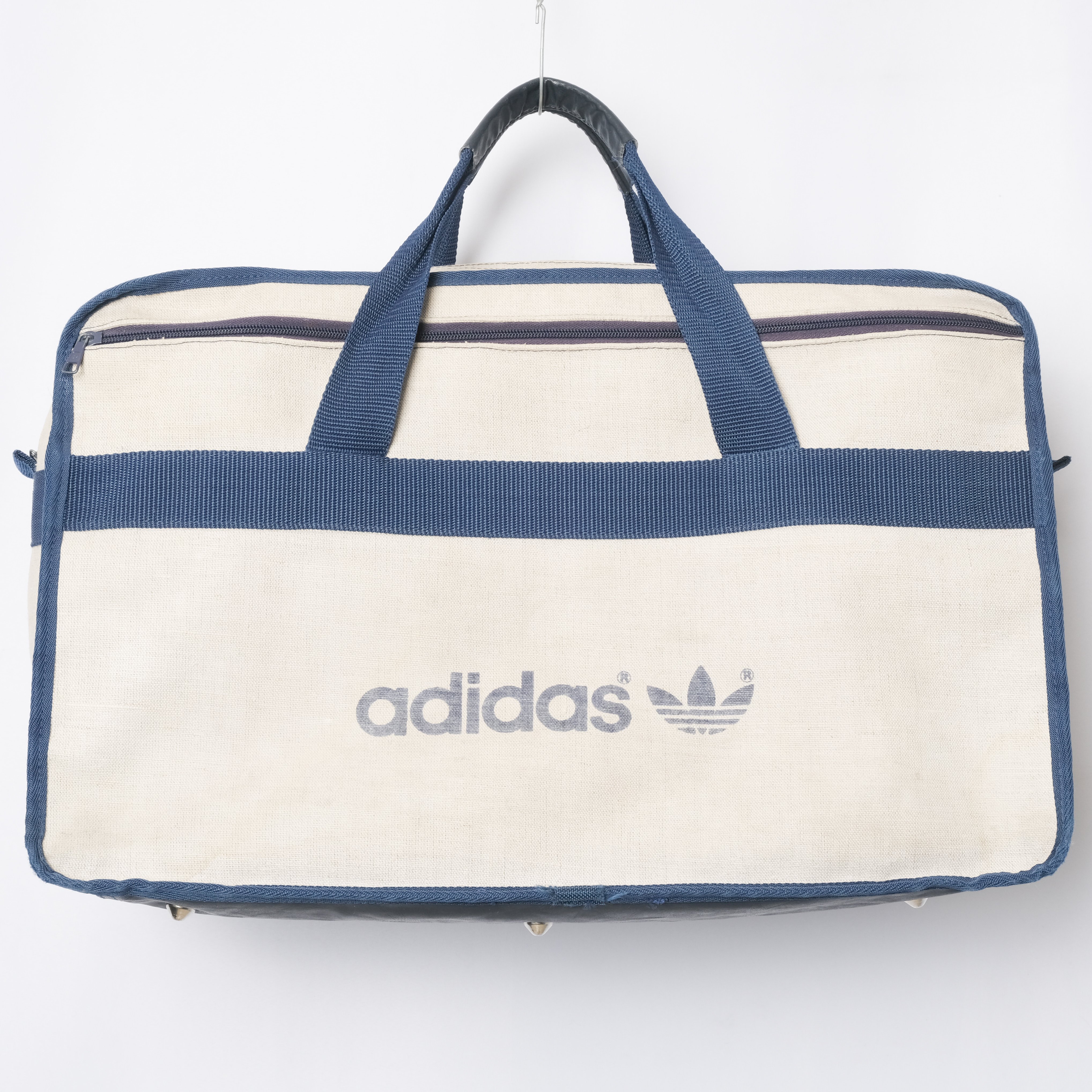 70-80s adidas Canvas Boston Bag (Made in Franc