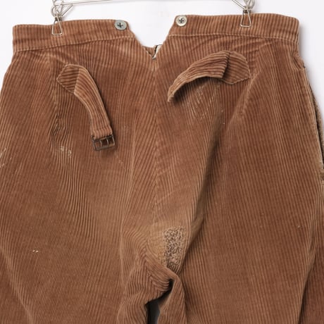 30-40s  French Vintage Corduroy Trousers 2