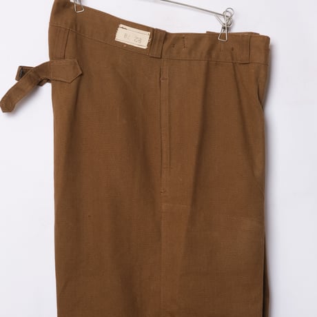 40-50s French Vintage SNCF Work Trousers Dead Stock