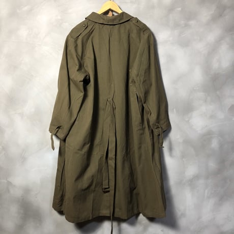 French Army M35 Motorcycle Coat  Size6 Dead Stock ①