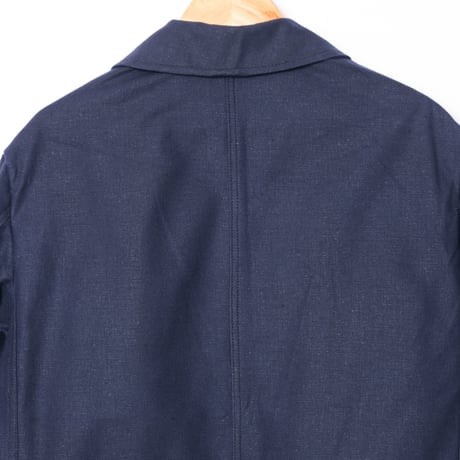 40-50s France Vintage  Au Molinel Blue Metis  Work Jacket Dead Stock Small