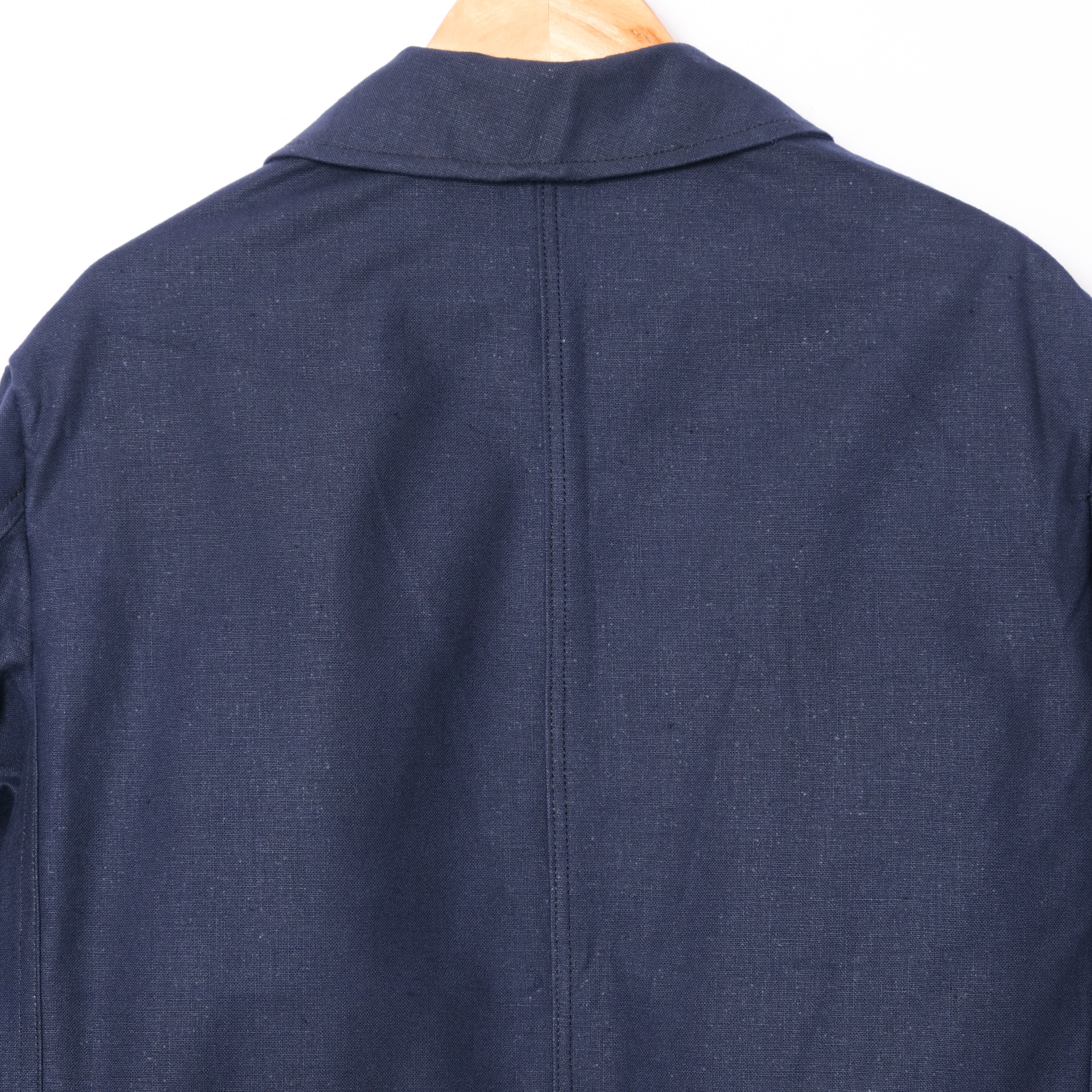 40s〜50s ドイツ　メティス　コットンリネン　ワークジャケット　ビンテージ 40-50s France Vintage Au Molinel Blue Metis W