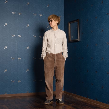 30-40s  French Vintage Corduroy Trousers 2