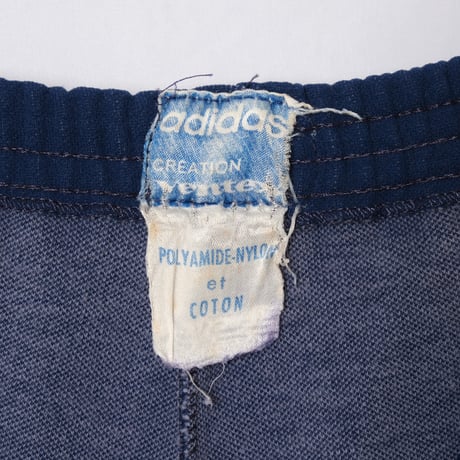 60s Vintage adidas Track Trousers World Mark Navy (Made in France)