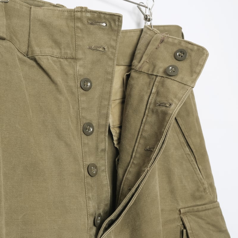 French Army M47 Trousers Early 比翼 | Ugla パンと古着と本