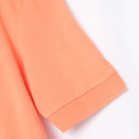 80s Vintage adidas VENTEX Half Sleeve Polo Shirt Orange（Made in France）