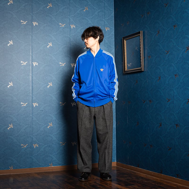 70s Vintage adidas Ventex ATP Track Jacket Blue