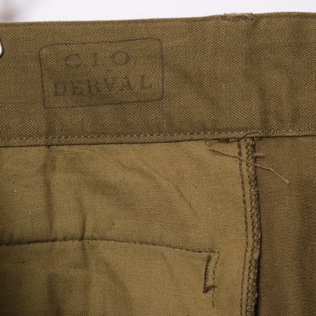 French Army M47 Trousers Late Size 25 Dead Stock