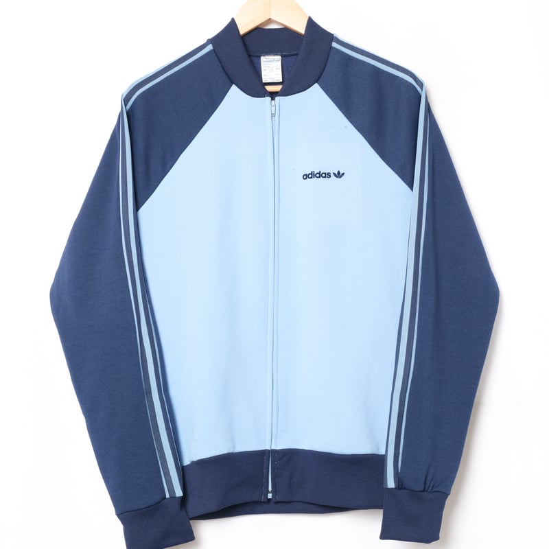 80s Vintage adidas Collarless Track Jacket Ligh 80s Vintage adidas Collarless Track Jacket Ligh