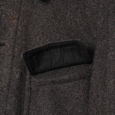 40-50s France Vintage Pascal HBT Wool Farmers Work Jacket