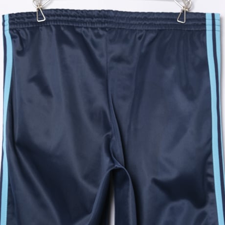70-80s Vintage adidas Ventex ATP Track Trousers Navy × Light Blue (Made in France)
