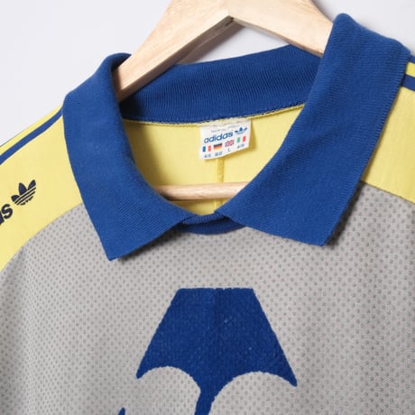 80s Vintage adidas Ventex Gole Keeper Game Shirt Crédit Mutuel (Made in France)