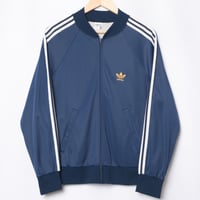 70−80s Vintage adidas Ventex ATP Track Jacket Navy (Made in France)