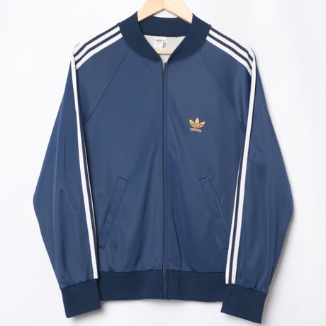 70−80s Vintage adidas Ventex ATP Track Jacket Navy (Made in France)
