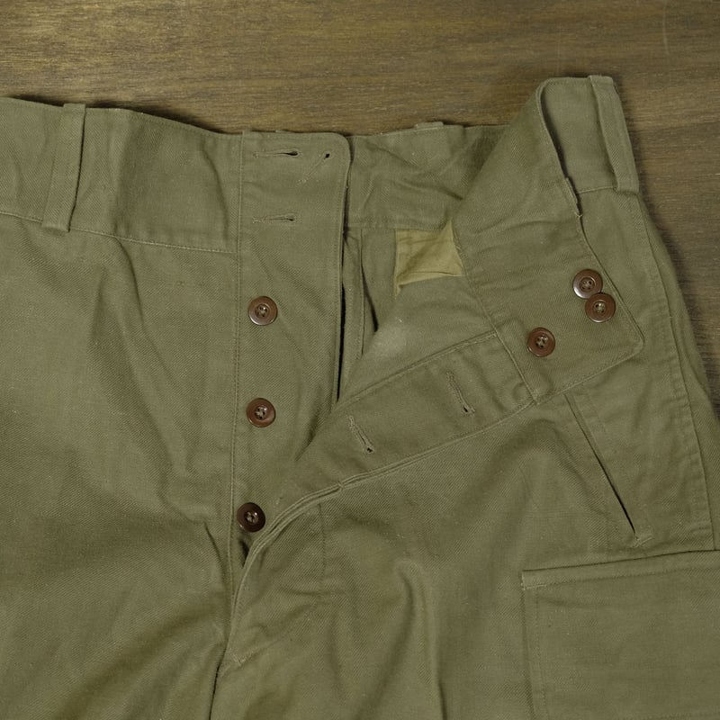 French Army M47 Trousers First 3button Deadstoc
