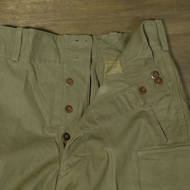 French Army M47 Trousers First 3button Deadstoc French Army M47 Trousers First 3button Deadstoc
