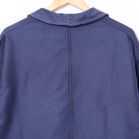 50s France Vintage Adolphe Lafont  Blue Moleskin Jacket