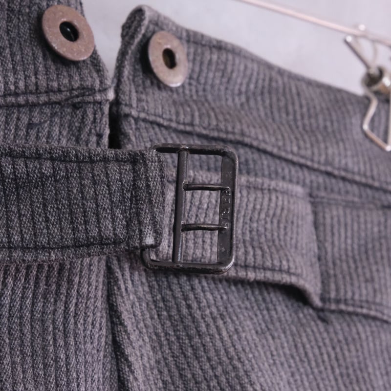 30s 40s LE MONT ST MICHEL 　コットンピケ　パンツ 30s-40s LE MONT ST MICHEL COTTON PIQUE TROUSERS