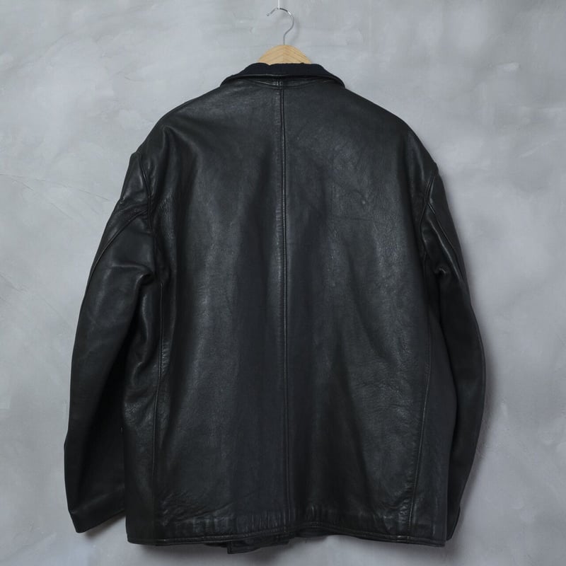 50-60s French Vintage Leather Jacket (Corbusier