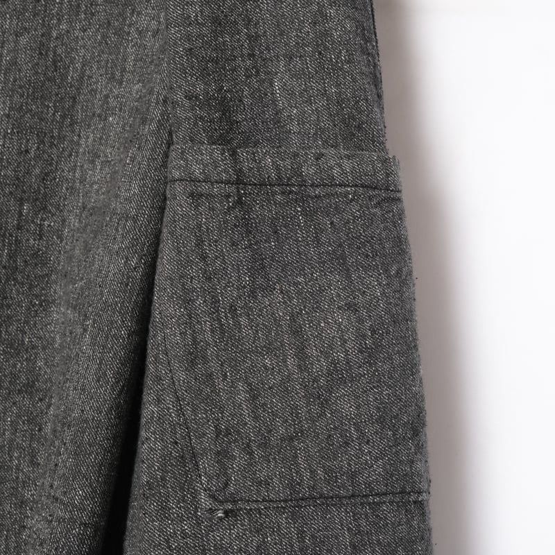 30-40s France Vintage Black Chambray Work Jacke 30-40s France Vintage Black Chambray Work Jacke