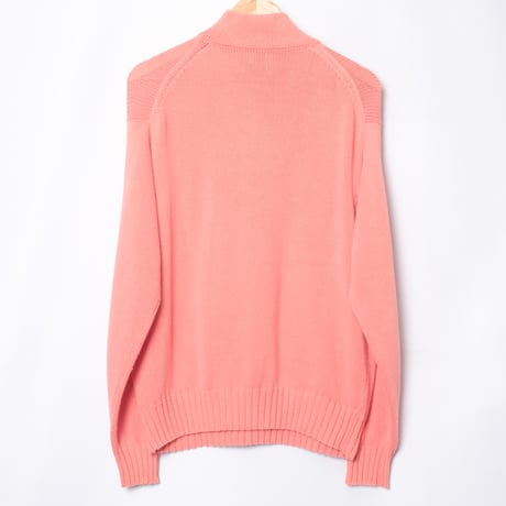 00s- Turnbull&Asser Cotton Knit Sweater（Made in Scotland)