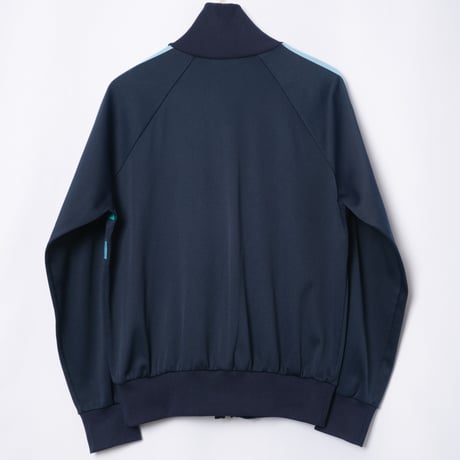70-80s Vintage adidas Ventex Track Jacket Model First Navy × Light Blue (Made in France)