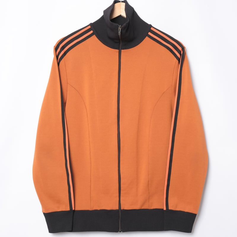 70s Vintage adidas Track Jacket Orange × Black