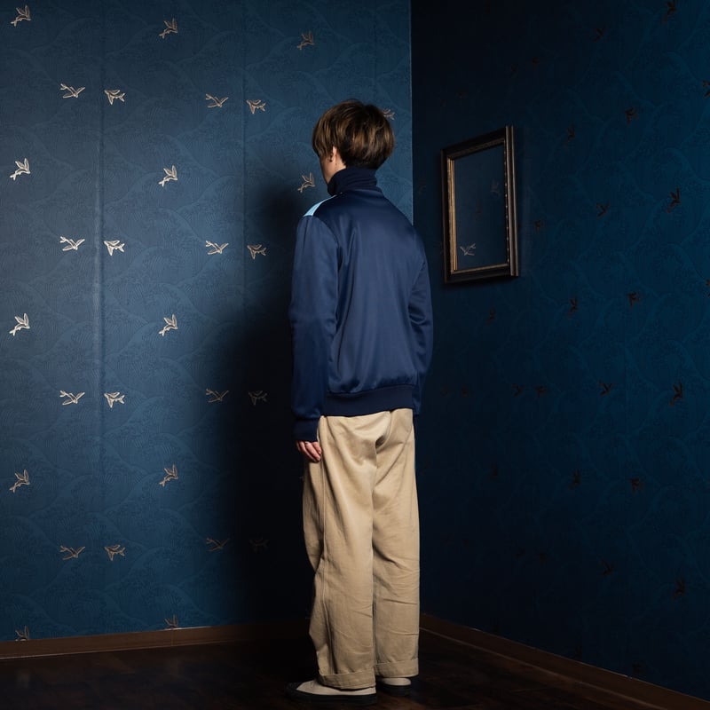 70-80s Vintage adidas Ventex Track Jacket Navy×