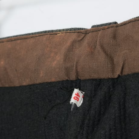 40-50s  Cotton Pique Trousers Dead Stock