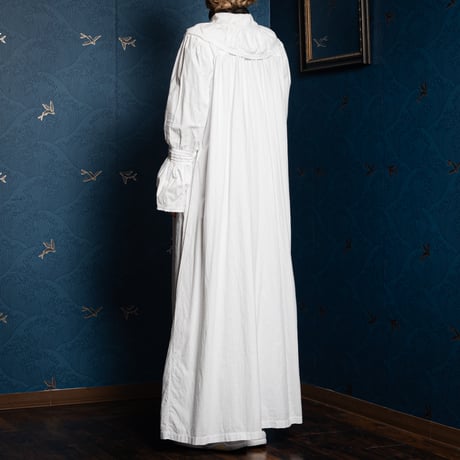 France Antique Cotton Night Dress 2