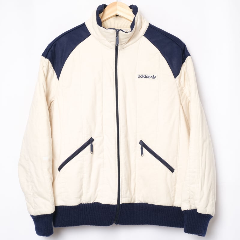 70-80s Vintage adidas Blouson Whire × Nayy (Mad