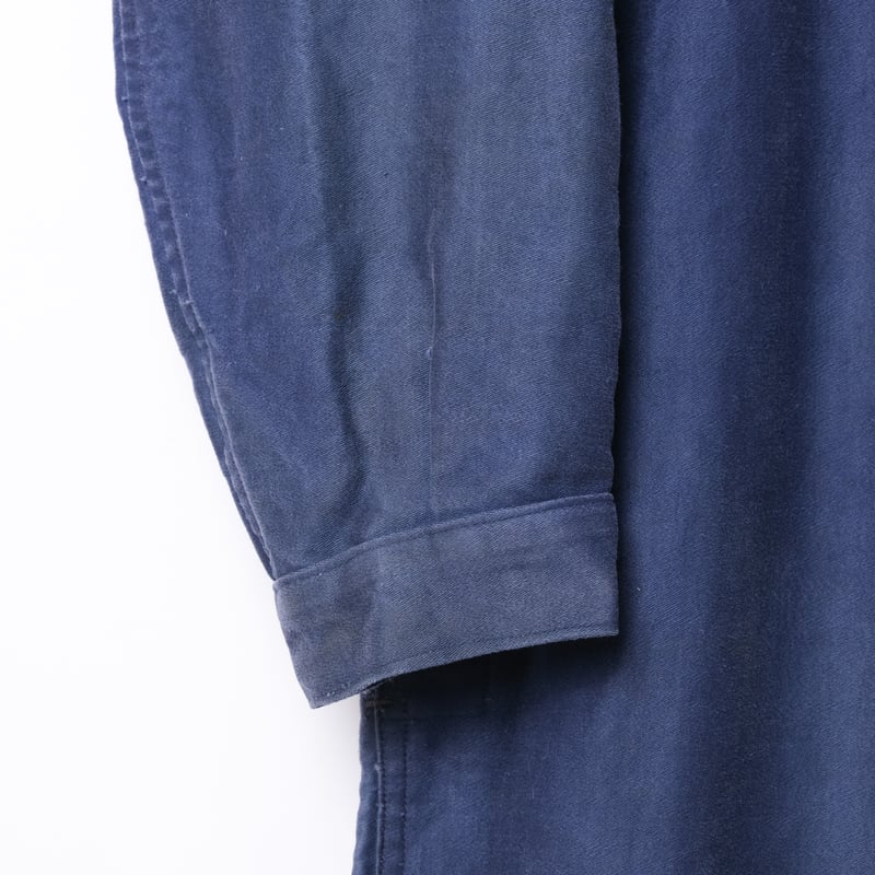 40-50s France Vintage Blue Moleskin all ln One 40-50s France Vintage Blue Moleskin all ln One