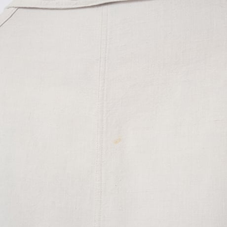 -30s  France Antique Linen Red Cross Hospital Coat